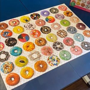 Donut puzzle 1,000 pieces